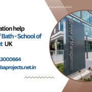MBA dissertation help University of Bath - School of Management UK.mbaprojects.net.in