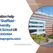 MBA dissertation help University of Sheffield - Sheffield University Management School UK.mbaprojects.net.in