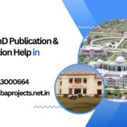 Top MBA PhD Publication & SCI Publication help in Kanpur