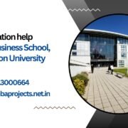 MBA dissertation help Aberdeen Business School, Robert Gordon University (RGU) UK.mbaprojects.net.in