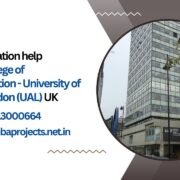 MBA dissertation help London College of Communication - University of the Arts London (UAL) UK.mbaprojects.net.in