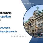 MBA dissertation help London Metropolitan University UK.mbaprojects.net.in