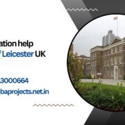 MBA dissertation help University of Leicester UK.mbaprojects.net.in
