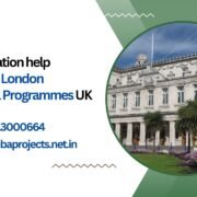 MBA dissertation help University of London International Programmes UK.mbaprojects.net.in