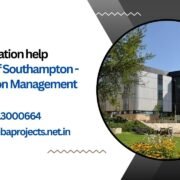MBA dissertation help University of Southampton - Southampton Management School UK.mbaprojects.net.in