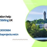 MBA dissertation help University of Stirling UK.mbaprojects.net.in