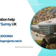 MBA dissertation help University of Surrey UK.mbaprojects.net.in