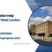 MBA dissertation help University of West London (UWL) UK.mbaprojects.net.in