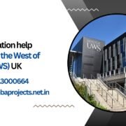 MBA dissertation help University of the West of Scotland (UWS) UK.mbaprojects.net.in