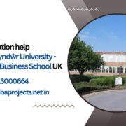 MBA dissertation help Wrexham Glyndŵr University - North Wales Business School UK.mbaprojects.net.in
