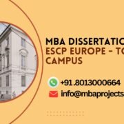 MBA dissertation help ESCP Europe - Torino Campus.mbaprojects.net.in