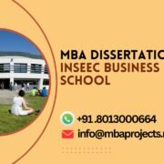 MBA dissertation help INSEEC Business School.mbaprojects.net.in