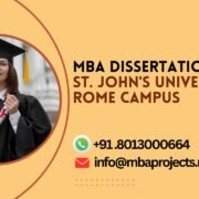 MBA dissertation help St. John's University - Rome Campus.mbaprojects.net.in