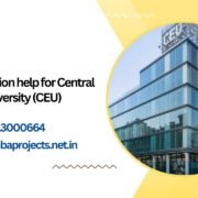 MBA dissertation help for Central European University (CEU).mbaprojects.net.in