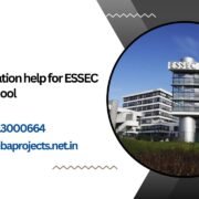 MBA dissertation help for ESSEC Business School.mbaprojects.net.in