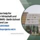 MBA dissertation help for Hochschule für Wirtschaft und Recht Berlin (HWR) - Berlin School of Economics and Law.mbaprojects.net.in