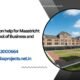 MBA dissertation help for Maastricht University School of Business and Economics.mbaprojects.net.in