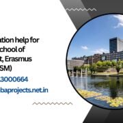 MBA dissertation help for Rotterdam School of Management, Erasmus University (RSM).mbaprojects.net.in