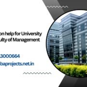 MBA dissertation help for University of Warsaw, Faculty of Management.mbaprojects.net.in