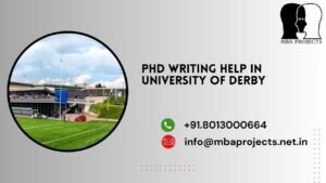 PhD writing help in University of Derby.mbaprojects.net.in