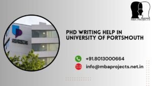 PhD writing help in University of Portsmouth.mbaprojects.net.in