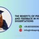 The Benefits of Peer Review and Feedback in MBA Dissertations.mbaprojects.net.in