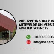 PhD writing help in Artevelde University of Applied Sciences.mbaprojects.net.in