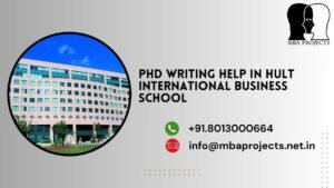 PhD writing help in Hult International Business School