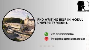 PhD writing help in Modul University vienna.mbaprojects.net.in