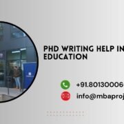 PhD writing help in OMNES Education.mbaprojects.net.in