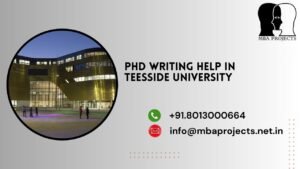PhD writing help in Teesside University.mbaprojects.net.in