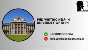 PhD writing help in University of Bern.mbaprojects.net.in