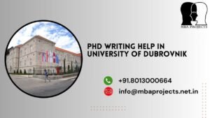 PhD writing help in University of Dubrovnik.mbaprojects.net.in