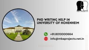 PhD writing help in University of Hohenheim.mbaprojects.net.in