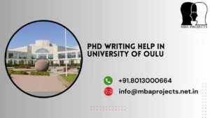 PhD writing help in University of Oulu.mbaprojects.net.in