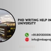 PhD writing help in Yasar University.mbaprojects.net.in