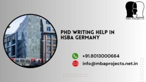 PhD writing help in HSBA Germany.mbaprojects.net.in