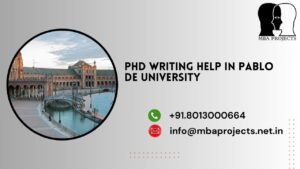 PhD writing help in Pablo De University.mbaprojects.net.in