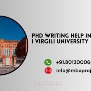 PhD writing help in Rovira i Virgili University.mbaprojects.net.in