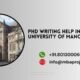 PhD writing help in The University of Manchester.mbaprojects.net.in