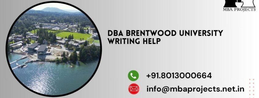 DBA Brentwood University writing help
