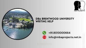 DBA Brentwood University writing help