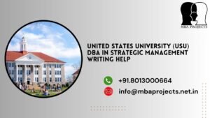 United States University (USU) DBA in Strategic Management writing help
