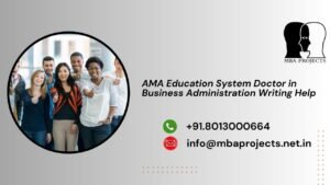 AMA Education System Doctor in Business Administration Writing Help