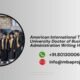 American International Theism University Doctor of Business Administration Writing Help