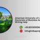 American University of Leadership Doctorate of Business Administration Writing Help