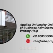 Apollos University Online Doctor of Business Administration Writing Help