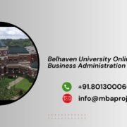 Belhaven University Online Doctor of Business Administration Writing Help