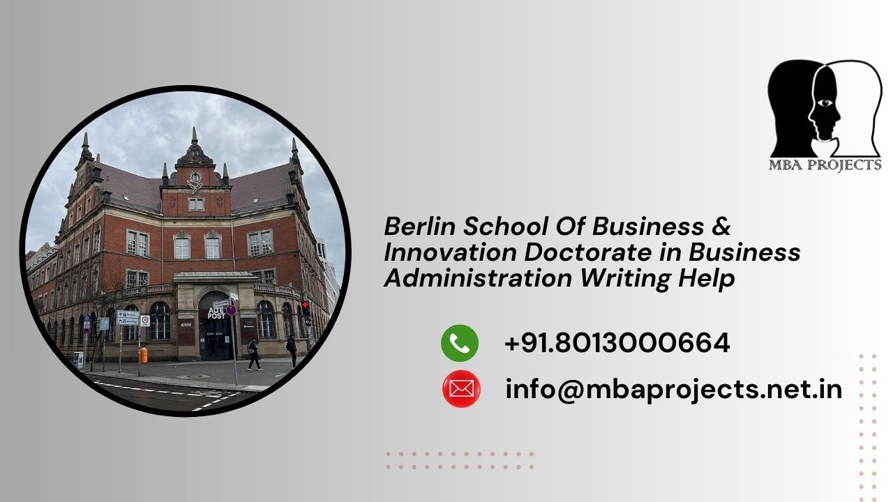 Berlin School Of Business & Innovation Doctorate in Business ...