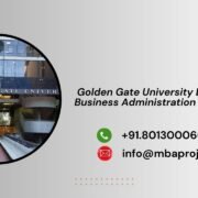 Golden Gate University Doctorate of Business Administration Writing Help